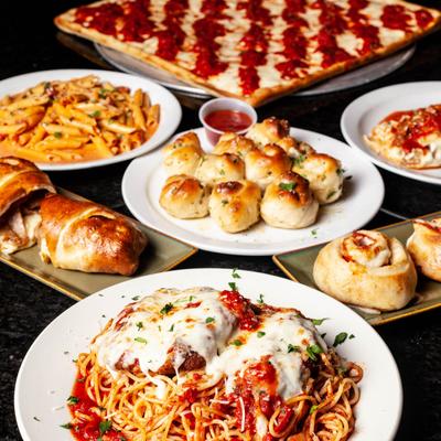 Different types of food on the table