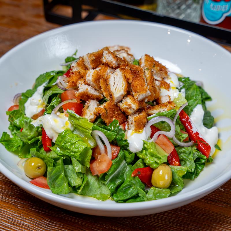 Chicken Cutlet Italian Salad photo