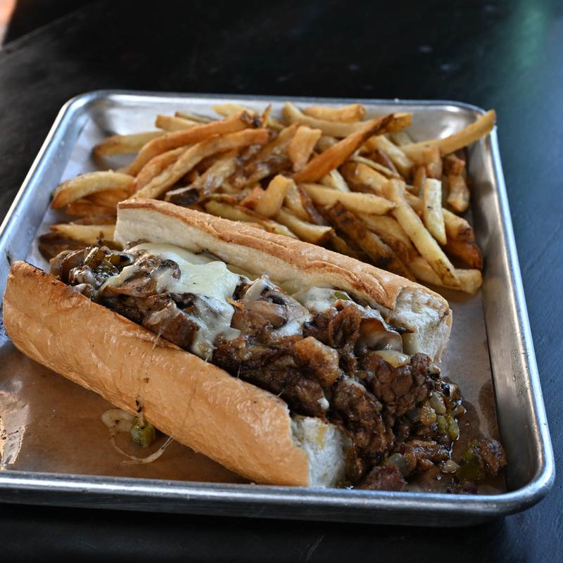 menu item 14 of 19, Brisket Philly Cheesesteak*