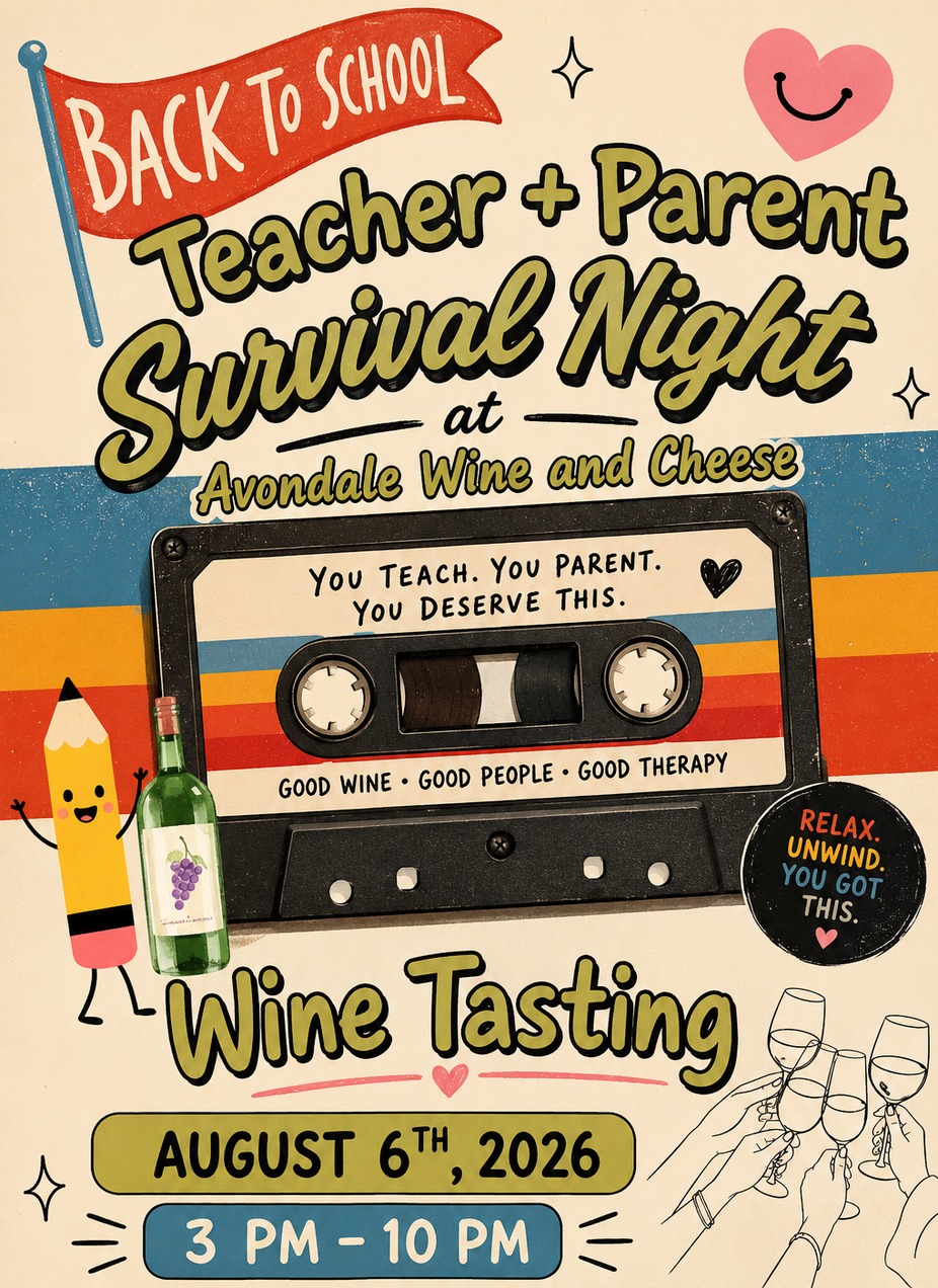 Back to School Wine Night event photo