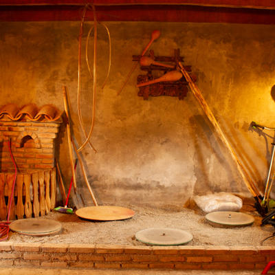 Marani with implements qvevri etc