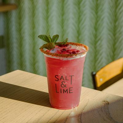 Pomegranate Mint Margarita.