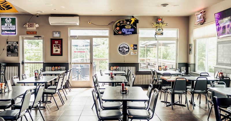 Interior, main seating area