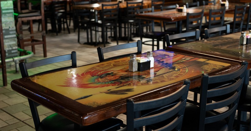 Interior, seating area