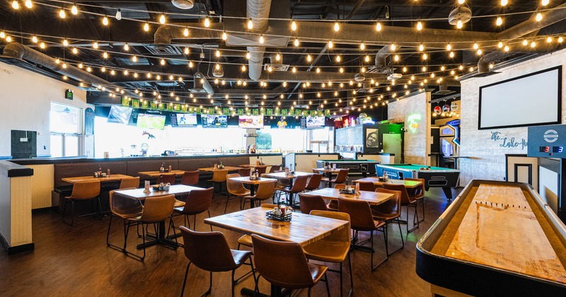 Interior seating area