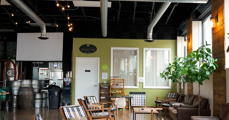 Interior, lounging area