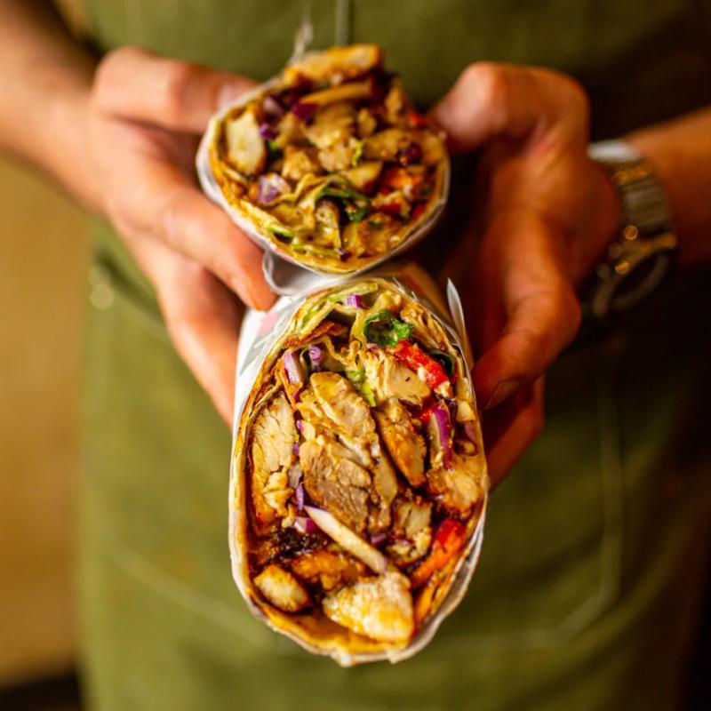 Spicy Chicken Kebab Wrap photo