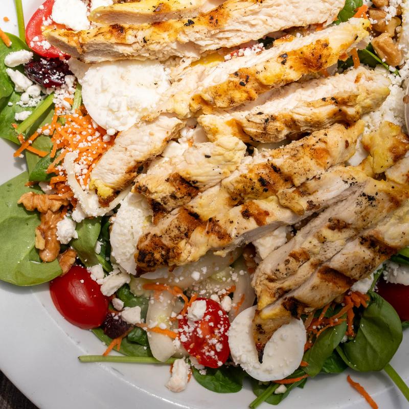 Spinach Salad with Chicken photo