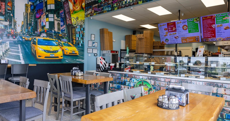 Interior, dining area