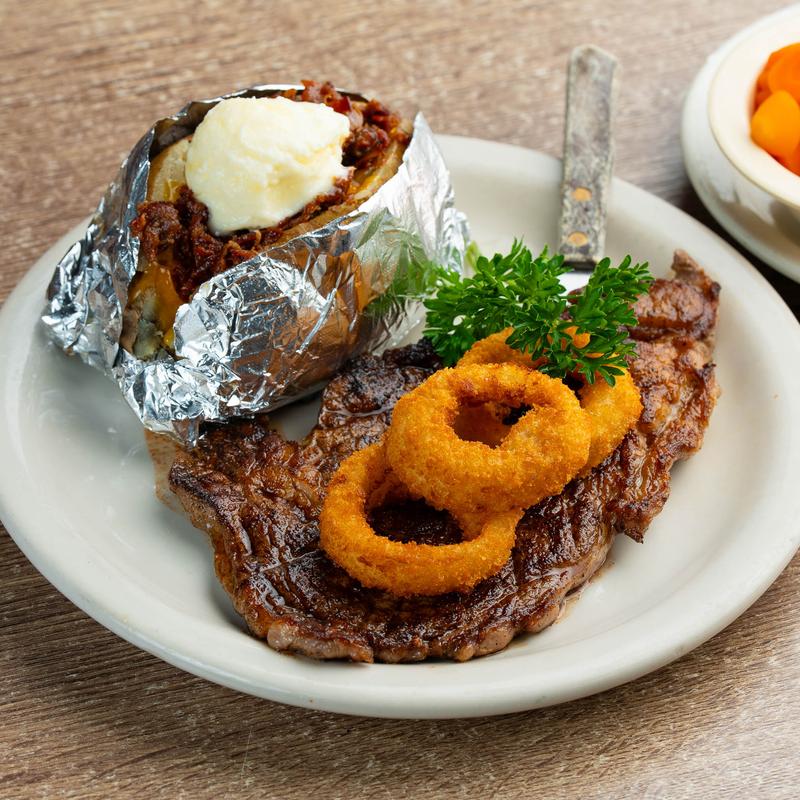 menu item 16 of 16, Rib-Eye Steak