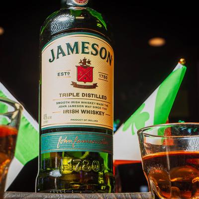 Jameson whiskey.
