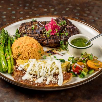 Tampiquena Steak.