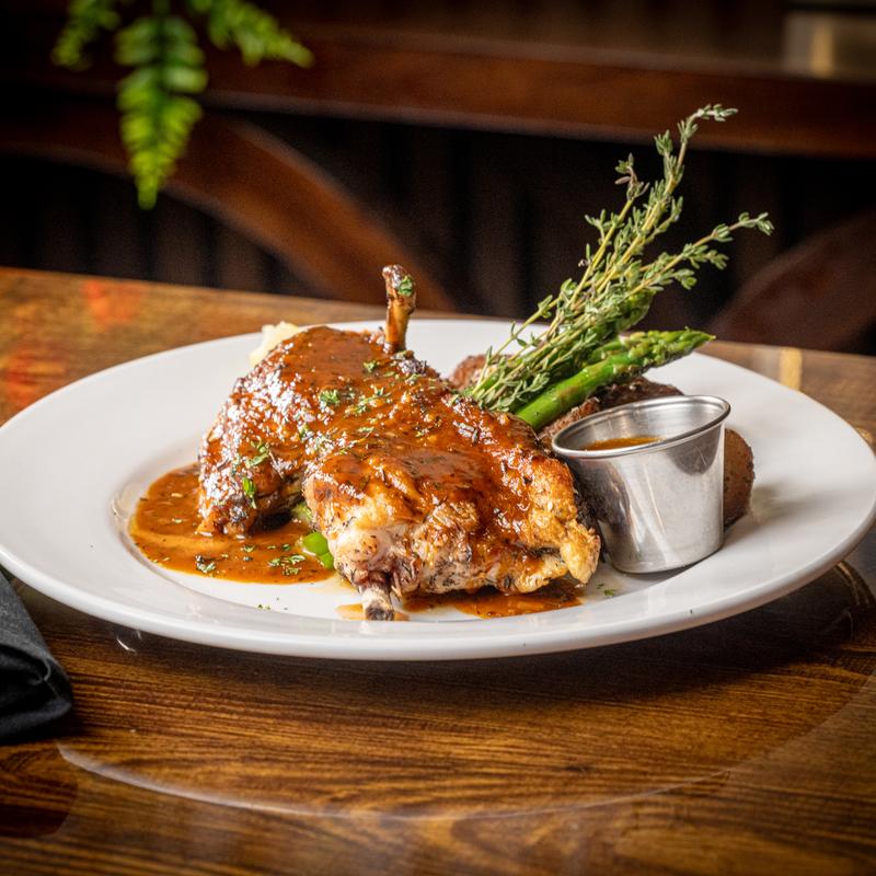 Split Roasted Marinated Fresh Amish Chicken photo