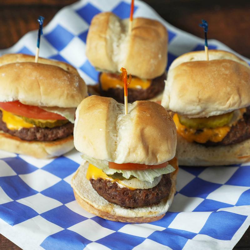 Super Bowl Sliders with Cheese photo