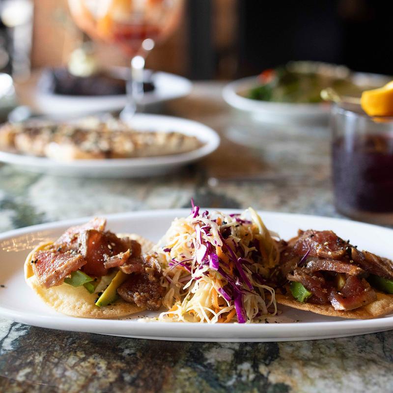 menu item 2 of 14, TUNA TOSTADA