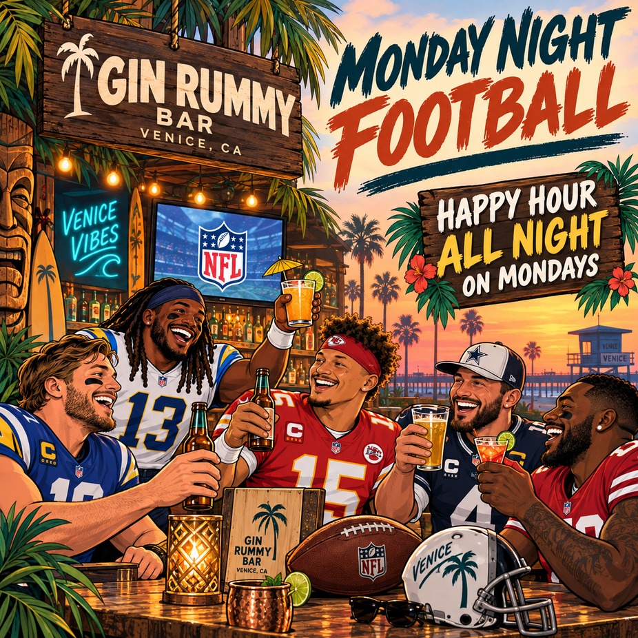 Monday Night Football Happy Hour!! event photo