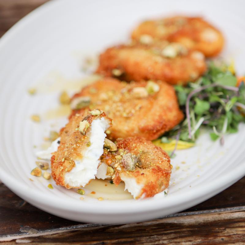 Fried Goat Cheese*