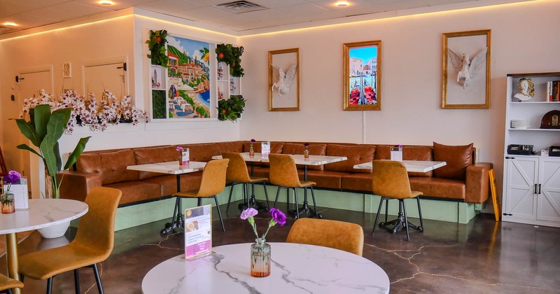 Interior, main dining area