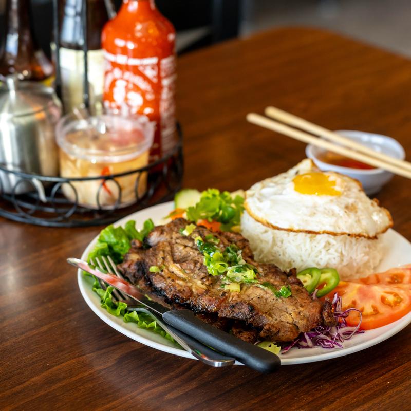 V1. Pork Chop with Rice photo