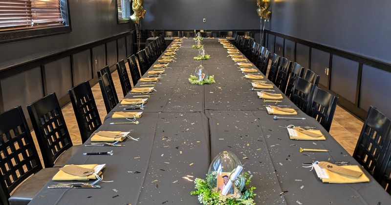 Interior, seating area