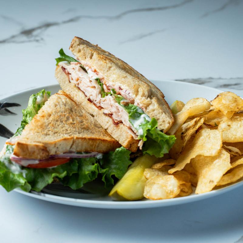 menu item 9 of 12, Turkey Bacon Ranch Sandwich