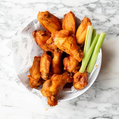 Buffalo chicken wings.