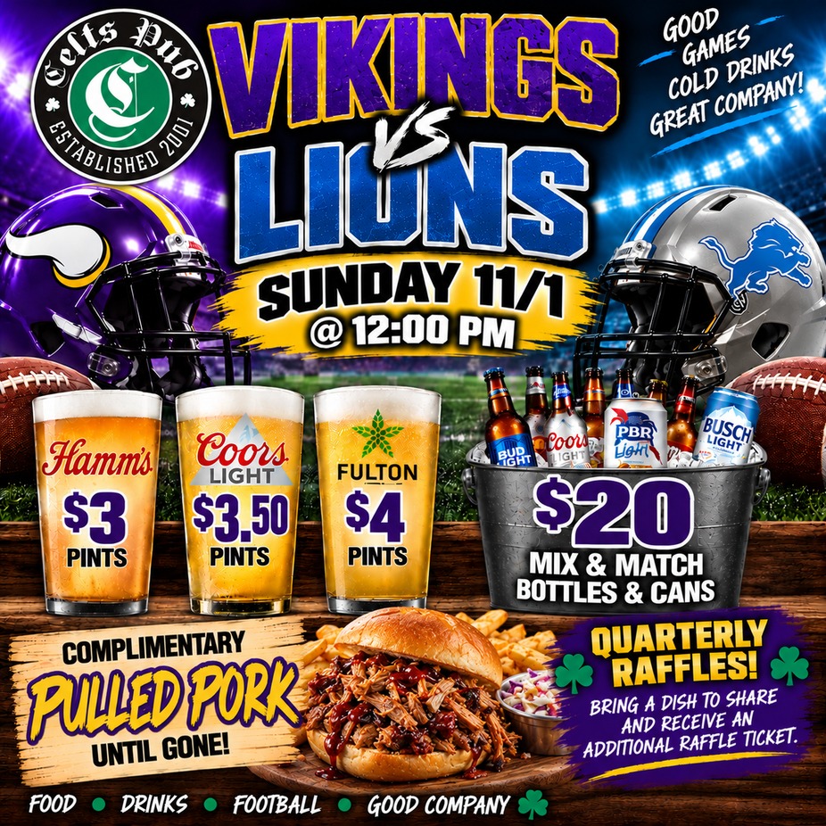 Vikings vs Lions event photo