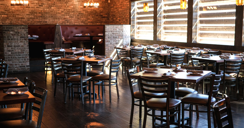 Interior, main seating area