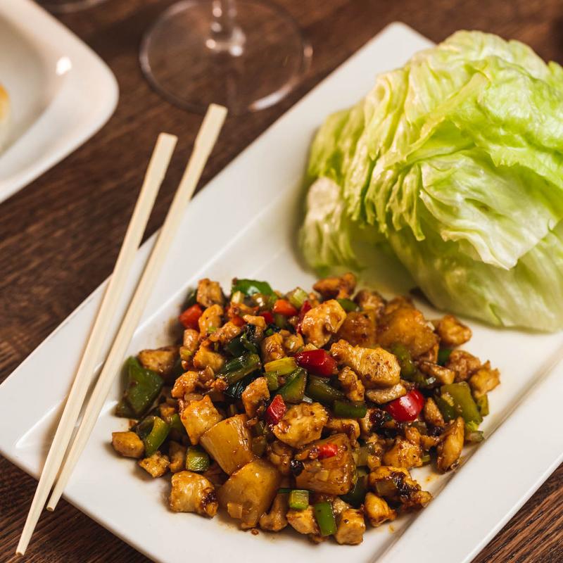 Thai Lettuce Chicken Wrap photo