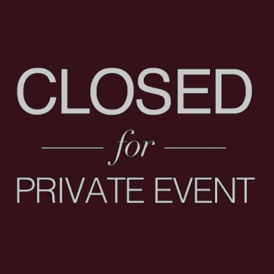 Closing Early for Private Event event photo