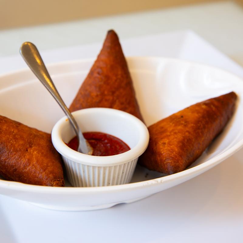 menu item 3 of 18, Veggie Sambusa