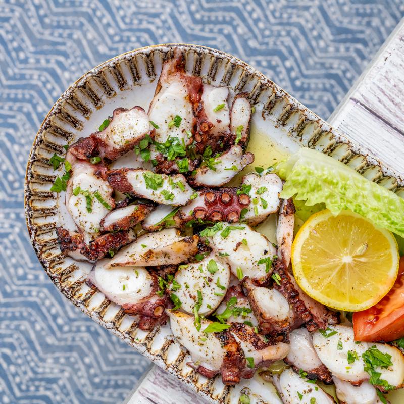 Grilled Sliced Octopus photo