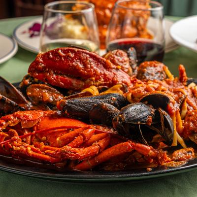 Seafood Fra Diavolo.