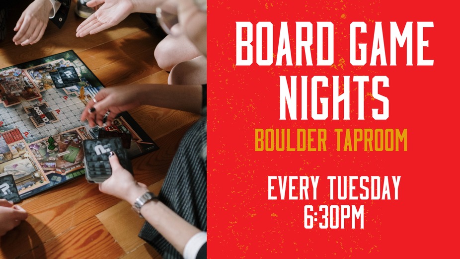 Boulder: Tuesday Board Game Nights event photo