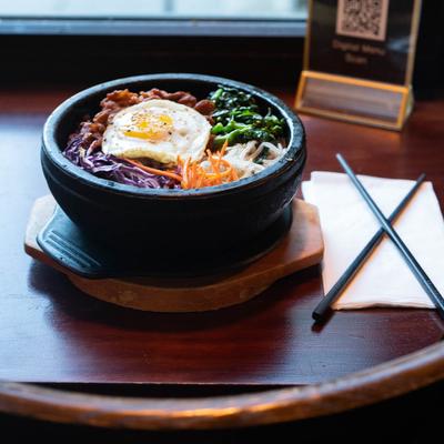 Spicy Pork Bibimbap.