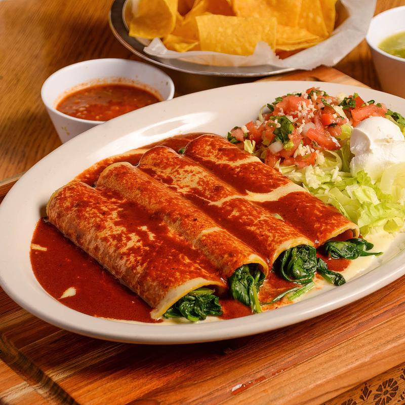 Spinach Enchiladas (Friendly Gluten Free) photo
