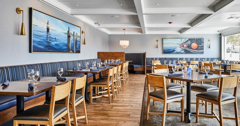 Interior, main seating area