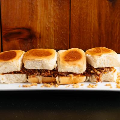 pulled pork sliders.