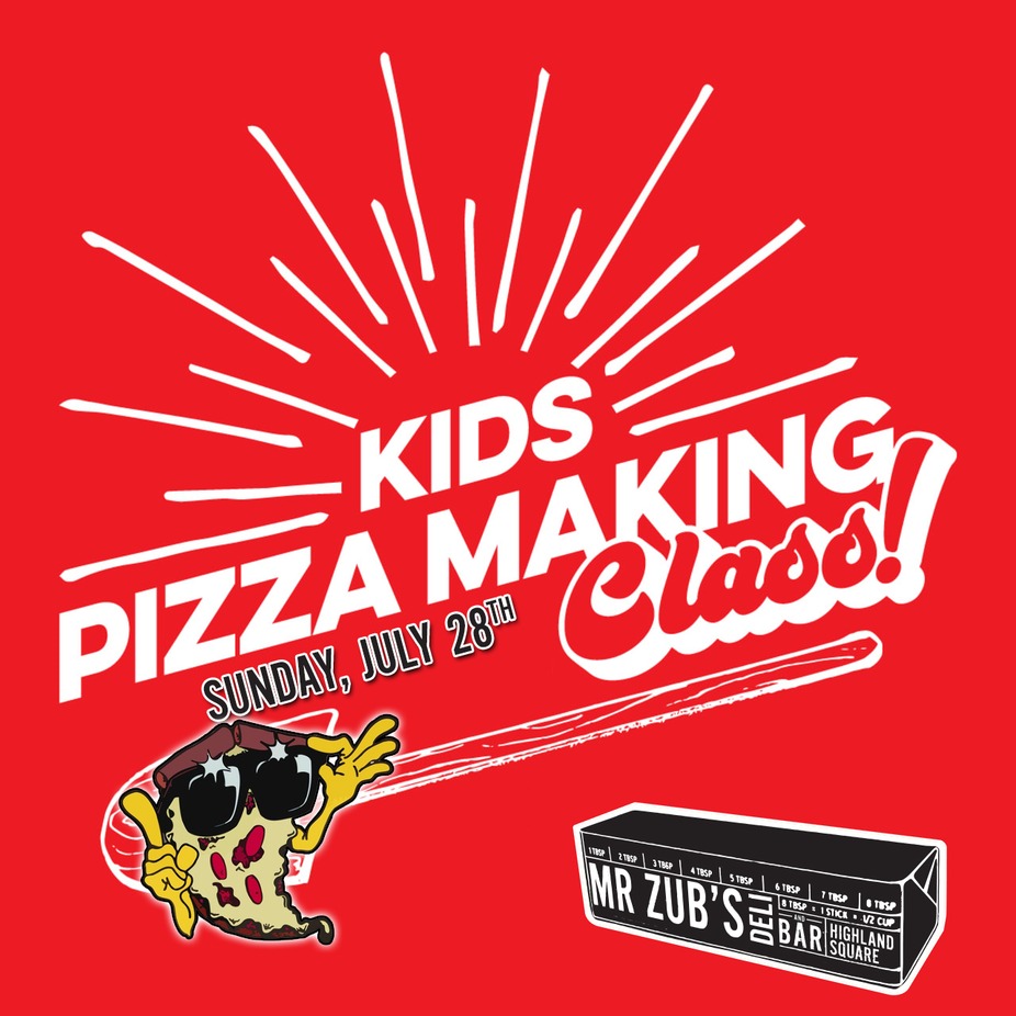 Kid's Pizza Making Class at Zub's! event photo
