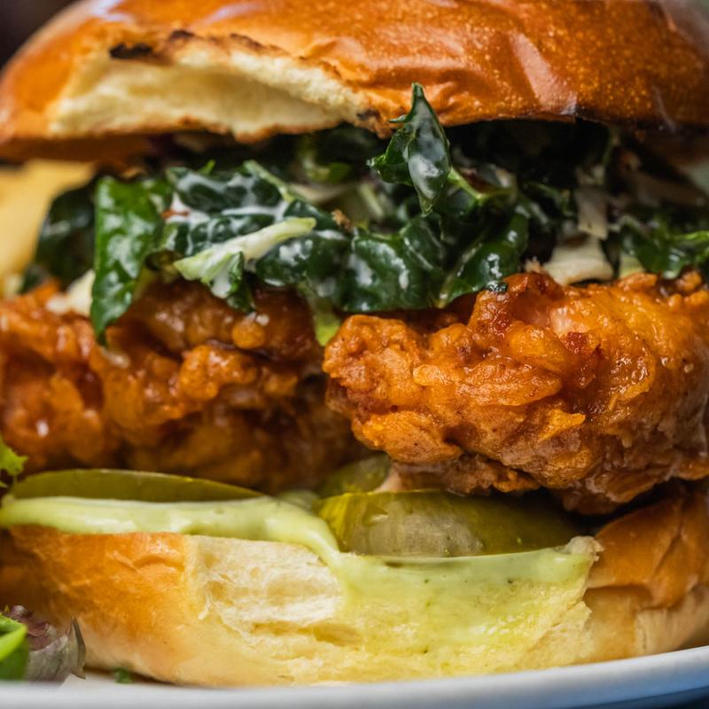 menu item 26 of 33, Hot Honey Fried Chicken Sandwich