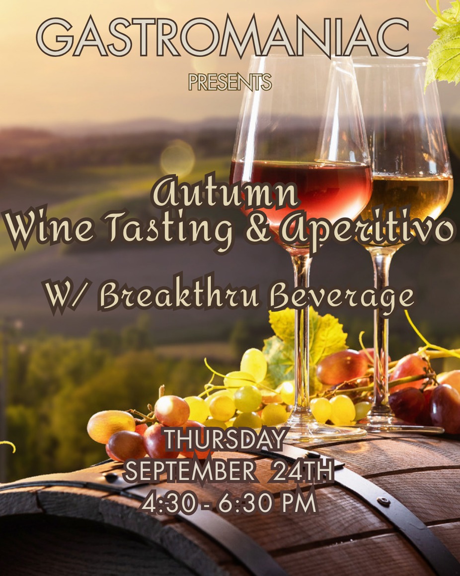 Autumn Wine Tasting & Aperitivo event photo