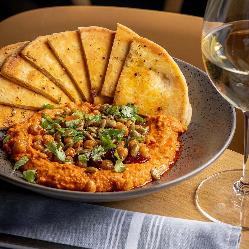 Red Pepper Hummus photo