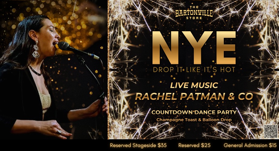 NYE Party LIVE at Bartonville Store with Rachel Patman event photo