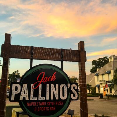 Sign in front of restaurant