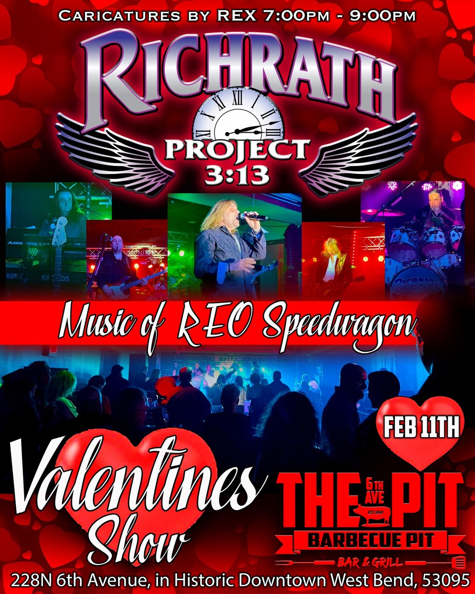 Richraith Project 3:13 Live for our Valentines show event photo
