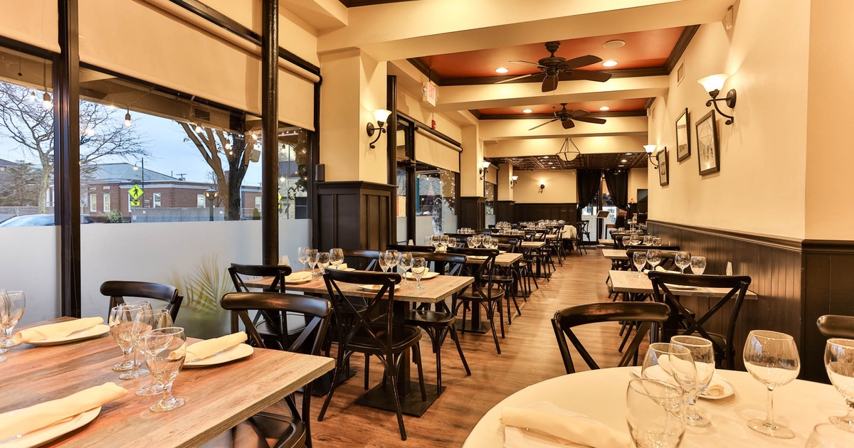 Interior, dining area