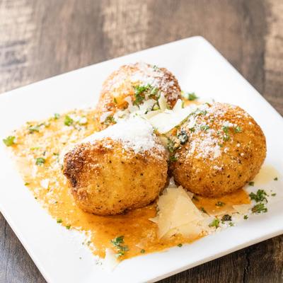 Sicilian Rice Balls.