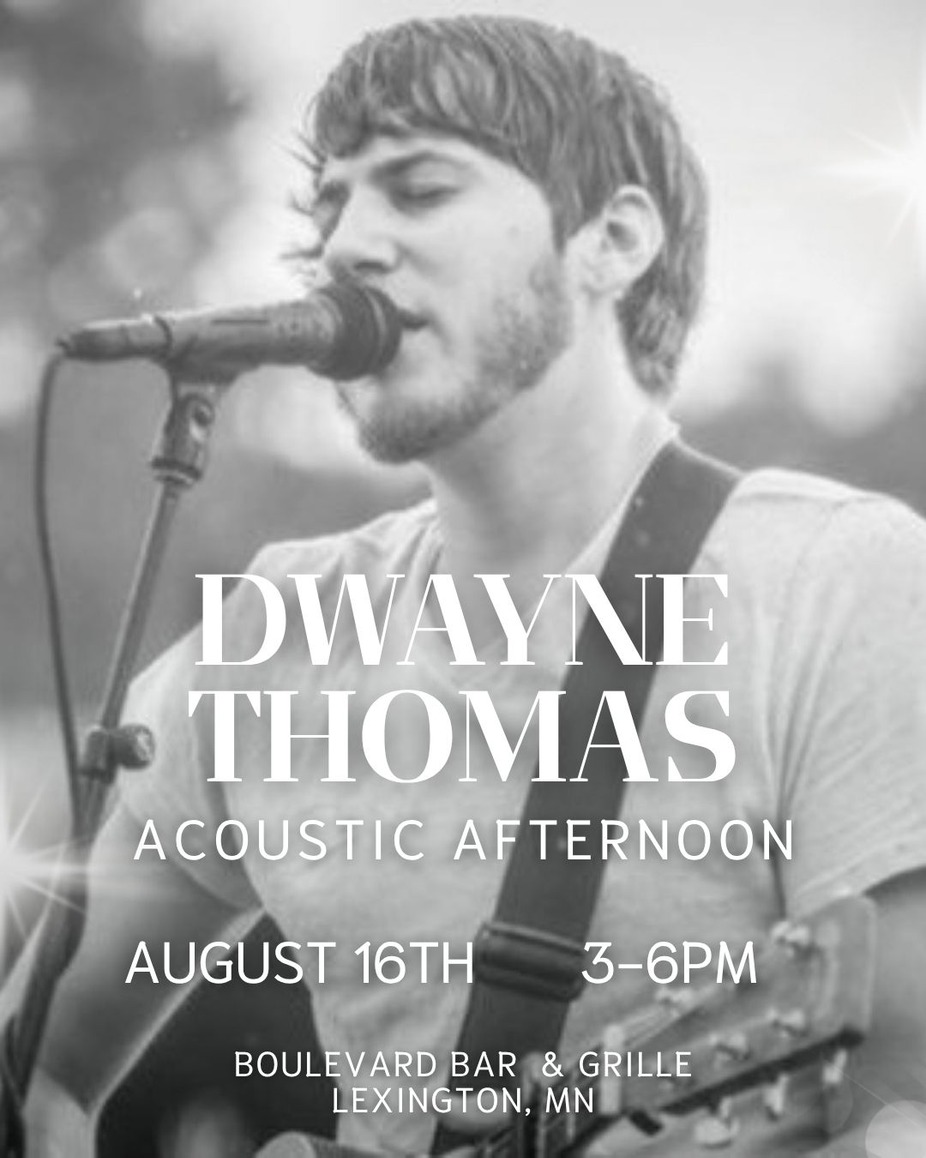 LIVE MUSIC ON THE PATIO ~ Dwayne Thomas event photo