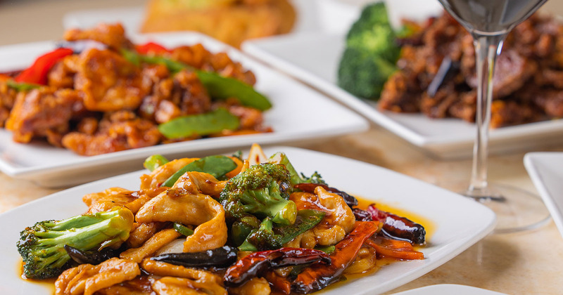 Group shot of various dishes