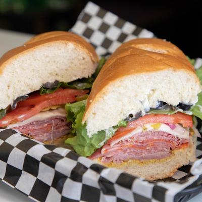 Italian Stallion sandwich, served
